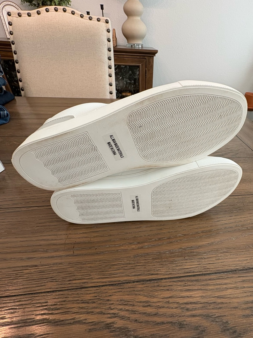 Dolce Vita Court Sneaker Anibel White Leather Low-Top Size 9 New In Box - Picture 8 of 10
